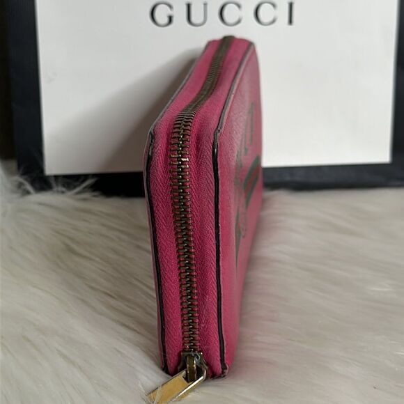 💯Authentic Gucci Zipped Around Long Wallet🍀 - Picture 10 of 14